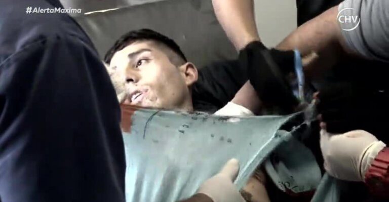 Dramático momento: Interno recibió puñalada a centímetros del corazón