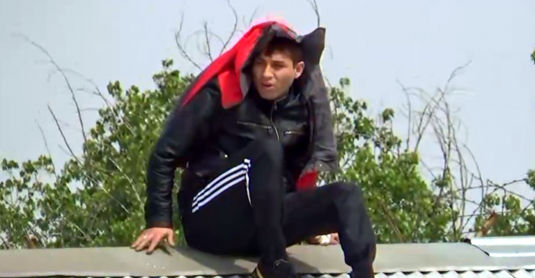 Reo subió al techo de la cárcel para ejercer presión a Gendarmería