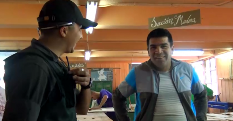 Sorprendimos a interno que fue detenido en Alerta Máxima