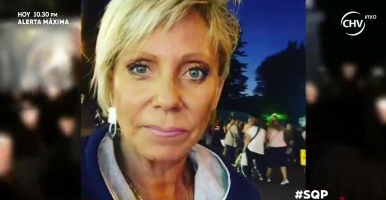 Raquel Argandoña fue a pagar manda a la Virgen de Lourdes