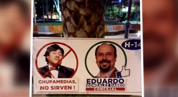 Candidato pidió disculpas tras ocupar imagen de Espinita