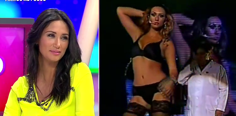 Pamela Díaz y el día que bailó el caño en la Vedetón