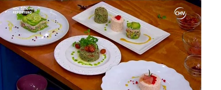 Carola nos enseñó a preparar distintos tipos de entradas en timbal