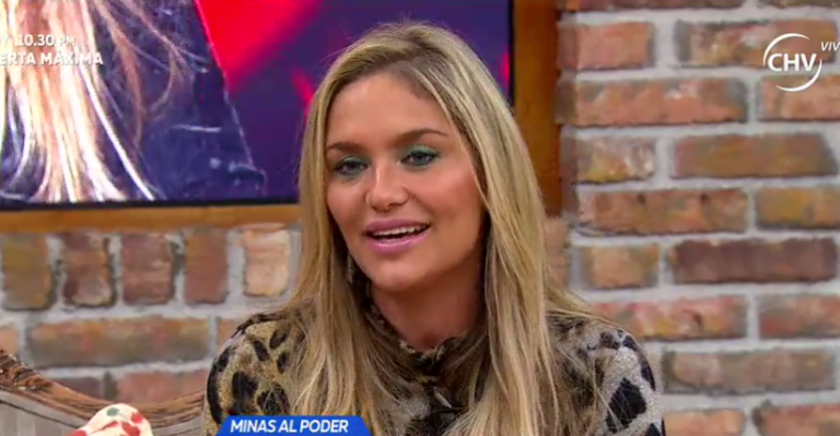 Kenita Larraín se rio se sus ex amores en Minas al Poder