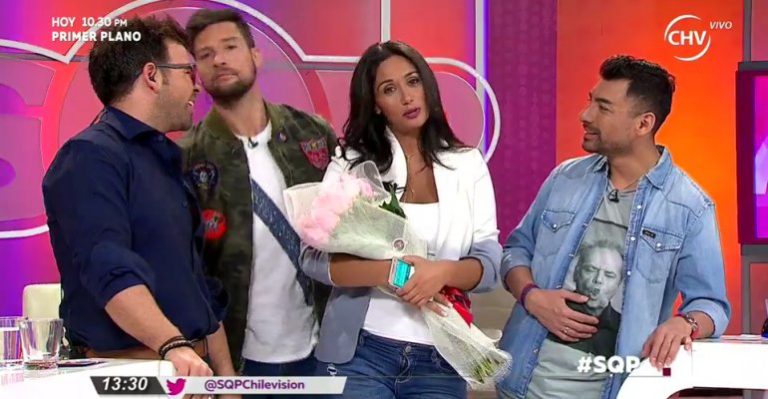 Pamela Díaz se despidió de SQP por su prenatal