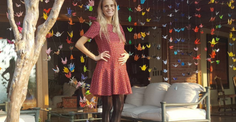 Amigas le organizaron baby shower a Javiera Suárez