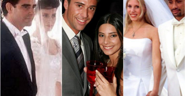 Famosos llegaron al altar muy jóvenes y se separaron