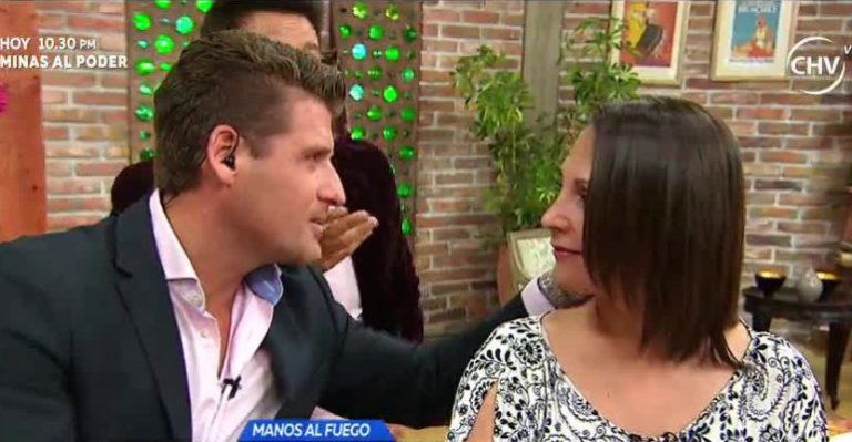 Claudio Rojas puso a prueba a Larissa de Manos al Fuego
