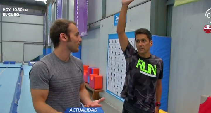 Rafa Araneda entrenó con Tomás González para la Olimpiatón