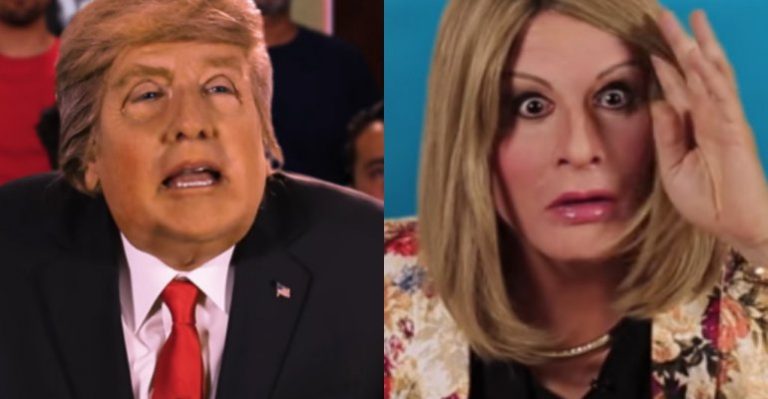 Kramer sorprendió con imitaciones de Trump y Doctora Polo