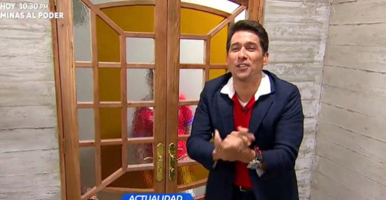 Doble de Alexis Sánchez visitó el estudio de La Mañana