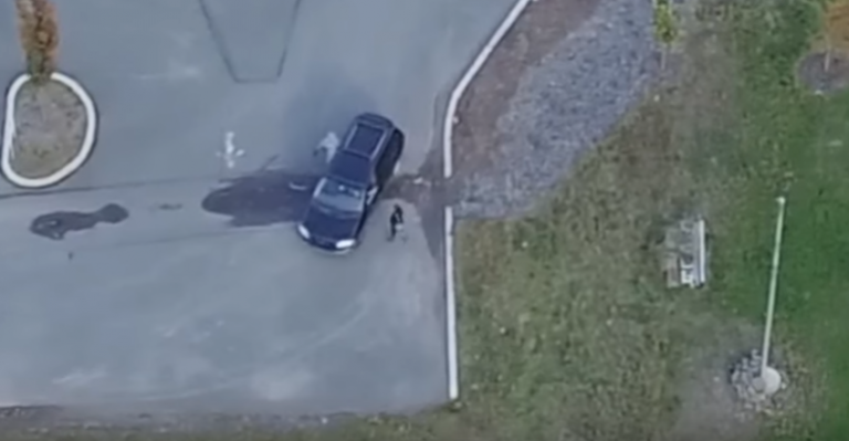 Hombre siguió a su pareja con dron y descubrió infidelidad