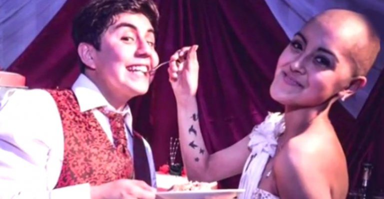 Emotiva historia de amor y la lucha contra el cáncer