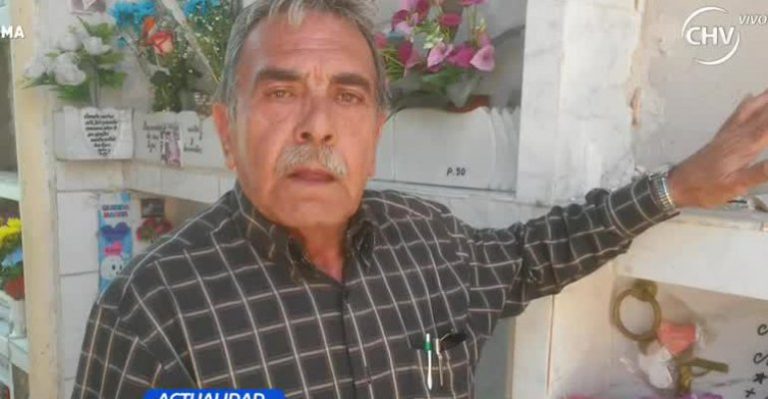 Hombre denunció que robaron lápida de tumba de sus padres