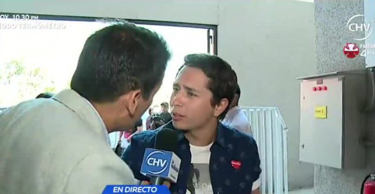 Rafa Araneda recibió a rostros de la TV en Teletón