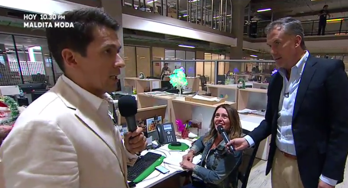 Rafa y Felipe desordenaron los pasillos de Chilevisión - Parte 2