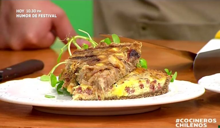 Carola Correa enseñó a cocinar deliciosos quiches con masa integral - Parte 1