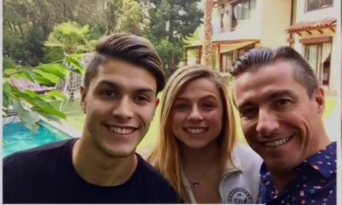 Hijo de Solabarrieta en Chile con polola ¿dormirán juntos?