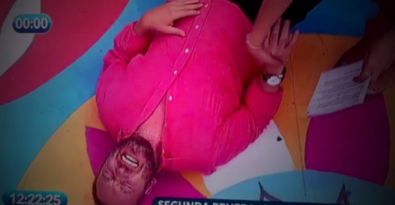 Martín Cárcamo sufrió accidente en vivo en Bienvenidos - Parte 1