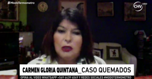 Carmen Gloria Quintana se refirió al perdón de ex militares