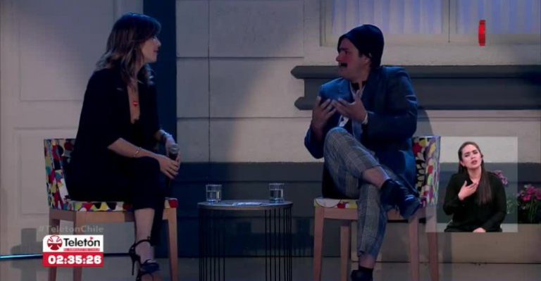 Ruperto protagonizó una graciosa entrevista a Diana Bolocco