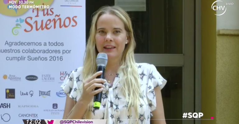 Javiera Suárez reapareció en público y habló sobre su cáncer