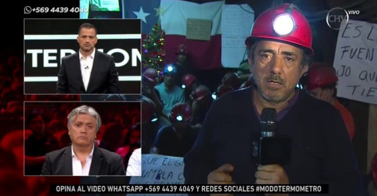 Minero sobreviviente hizo llamado a presidenta en medio de huelga en Curanilahue
