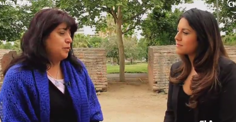 Rosa dio su testimonio tras ser víctima de violencia de género