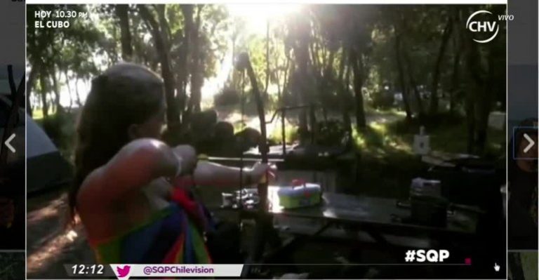 Carolina Arregui sorprendió con destreza en tiro al blanco