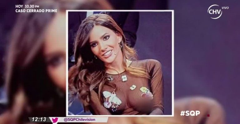 Aylén Milla sufrió destape por transparencia en España