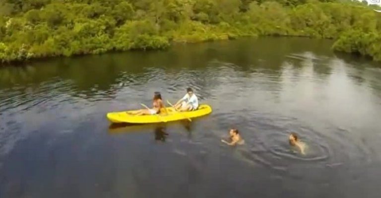 Famosos disfrutan en exclusivos balnearios de nuestro país