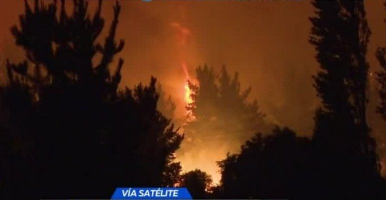 Portezuelo evacua 200 personas por peligrosos focos de fuego - Parte 2