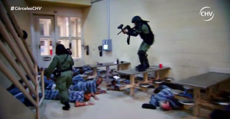 Peligroso operativo en sector de reclusos de alta complejidad