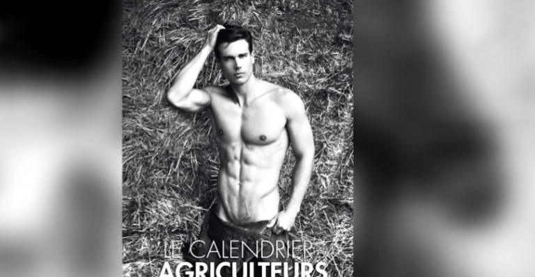 Agricultores franceses sorprenden con sexy calendario