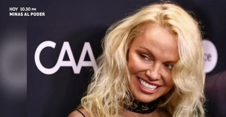 Pamela Anderson causó impacto por fotografía de su rostro