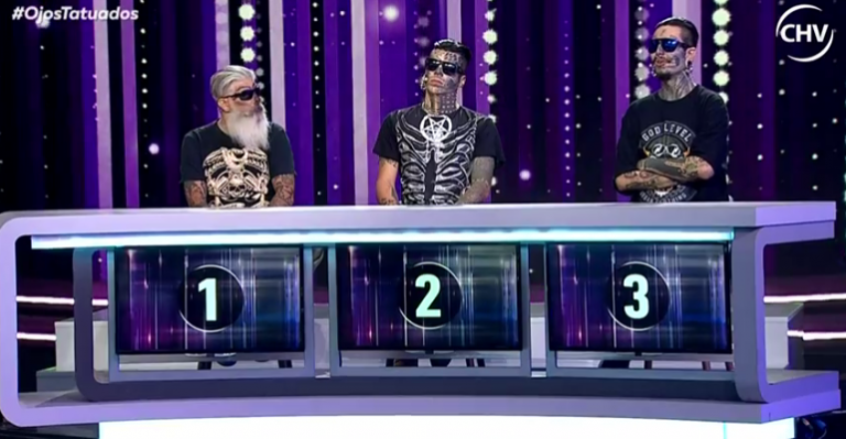 El primer chileno en tener los dos ojos tatuados estuvo en ¿Quién Dice La Verdad?