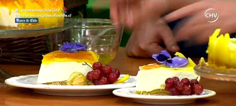 Carola Correa preparó un delicioso Kuchen de Yogurt - Parte 1
