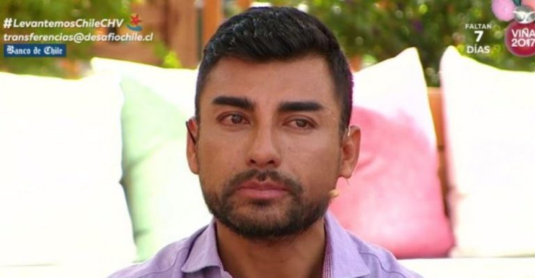 Andrés Caniulef se emocionó al hablar de su homosexualidad