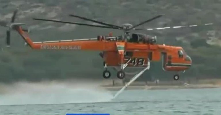 Elvis se suma a la emergencia contra incendios