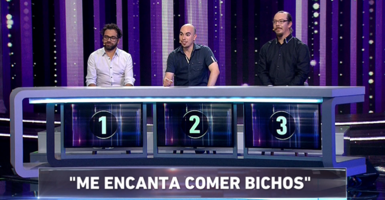 Le encanta comer bichos