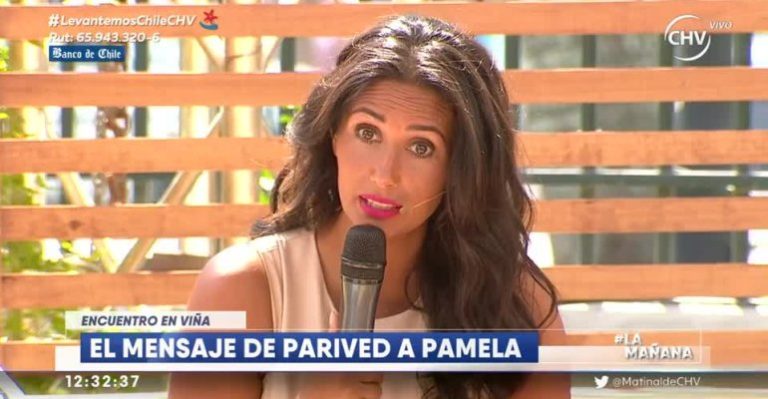 Pamela Díaz aún no entiende el mensaje que le dijo  Parived