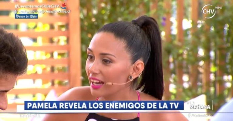 Pamela Díaz reveló quienes son enemigos en Televisión