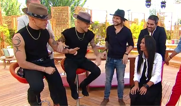 Los Power Peralta evaluaron baile de Pamela Díaz - Parte 1