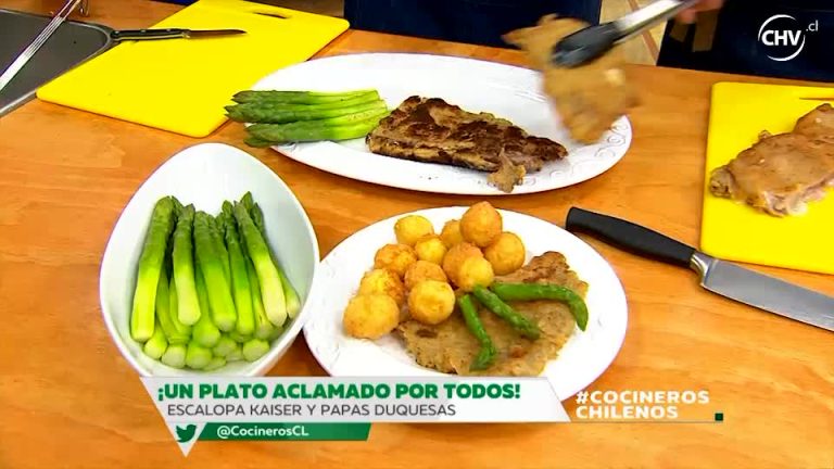 Escalopa Kaiser con Papas Duquesas por Doctor Pichangas - Parte 3