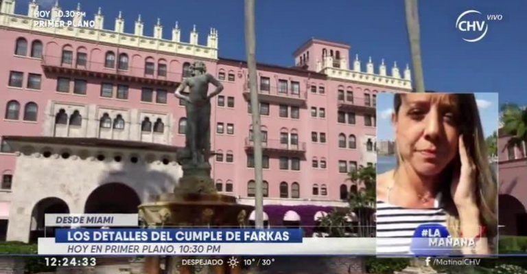 Reportera de Primer Plano dio detalles de fiesta de Farkas