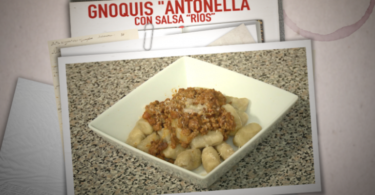 Antonella Ríos: Gnoccis ”Antonella” con salsa “Ríos”
