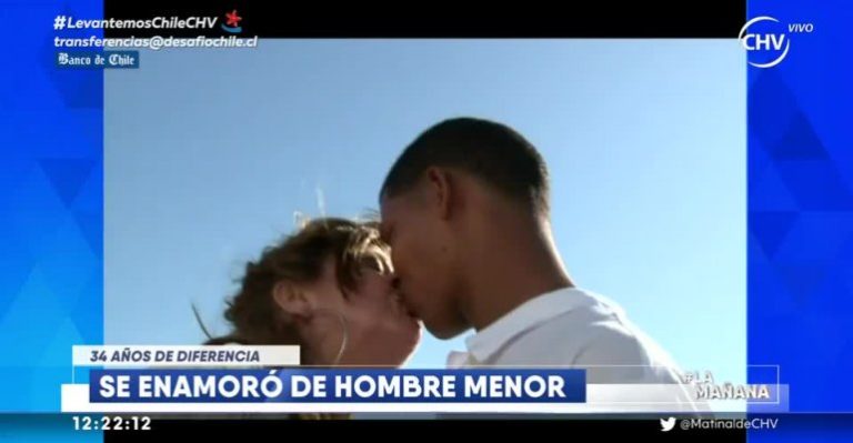 Chilena de 63 años se casó con dominicano 34 años menor
