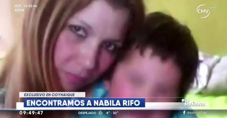 Nabila Rifo fue vista públicamente fuera de su hogar
