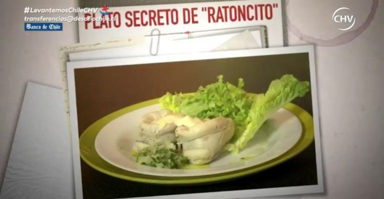 Rodrigo Salinas presentó el plato secreto de Ratoncito
