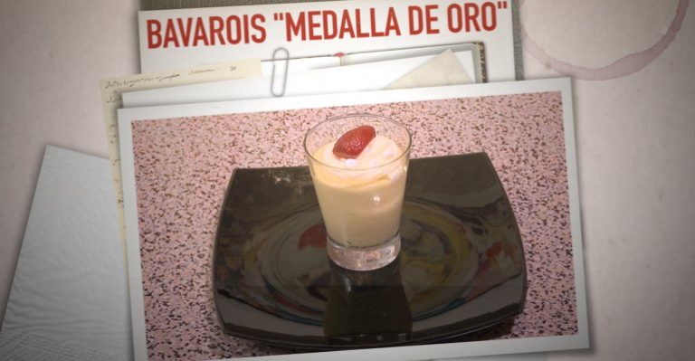 Tía Sonia: Postre / Babarois “Medalla de Oro”